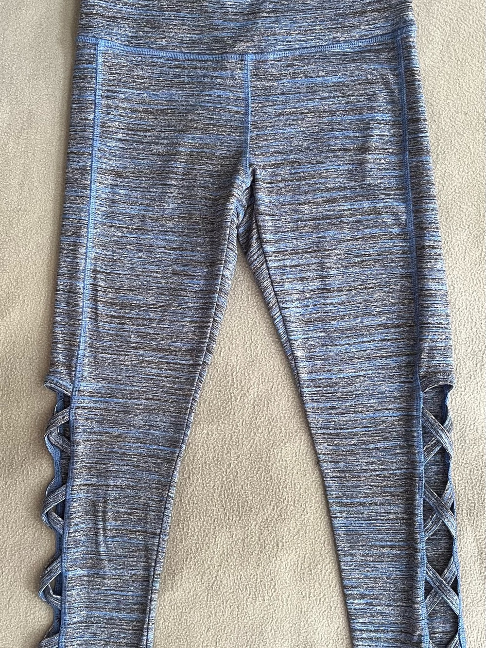 VOGO Athletica Yogo Capri Leggings Blue Size Small